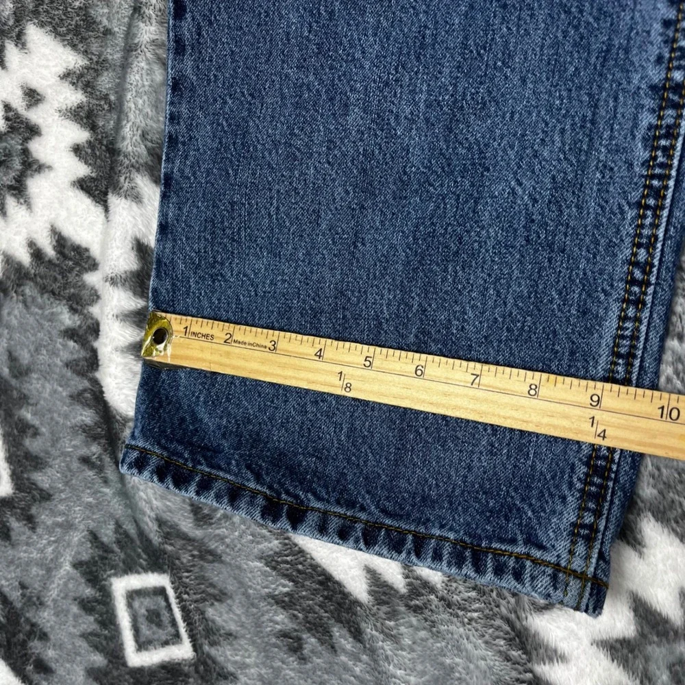 Cinch White Label Mens Blue Jeans Medium Wash Straight Leg Denim 42x32